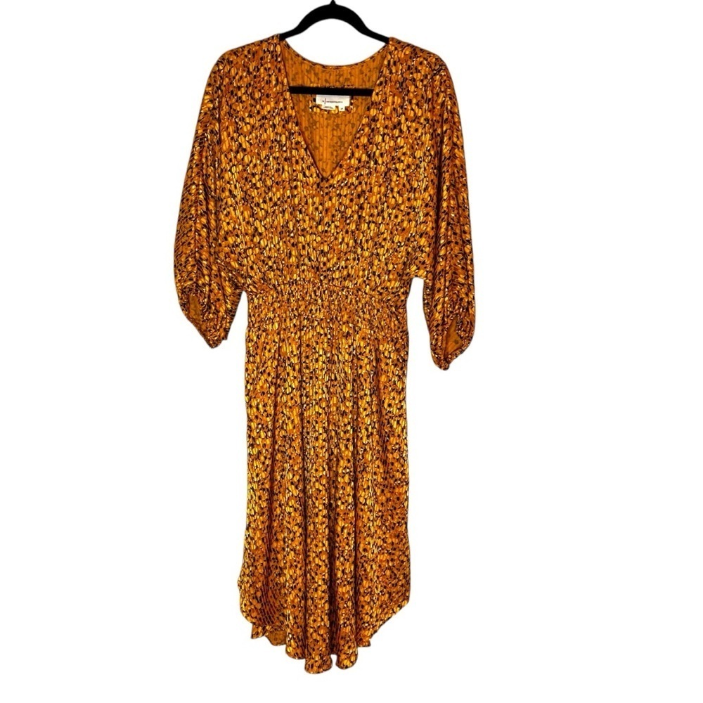Anthropologie Marigold Midi Dress- Size Large - Picture 8 of 16